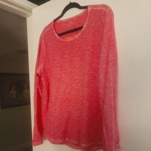 ELLIOT LAUREN Burnout lightweight athletic shirt